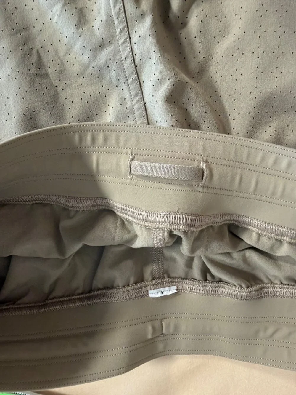 Lululemon Adapted State Perforated High-Rise Jogger Womens 8 Tan Party LW5HADS